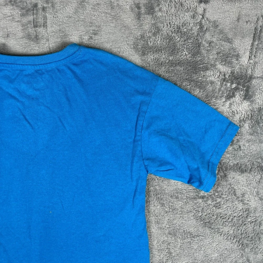 Super Mario Boys 2 Piece T-Shirt and Shorts Set Blue Gray Graphic Size 10/12